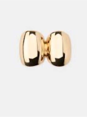 🔥🔥Zara Gold Double Dome Ring Accent